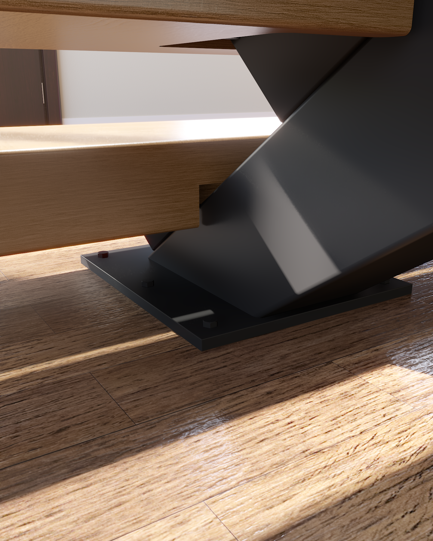 Stair Footer Attachment